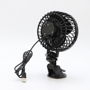 12V/24V 5” Car Fan With Suction