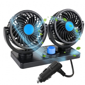 Car Fan For Cooling 4 Inches Dual Dead