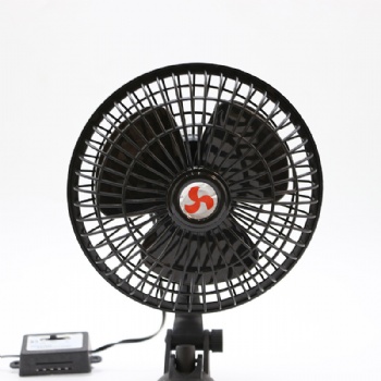 Car Fans 12V Cooling 6 Inches With Suction