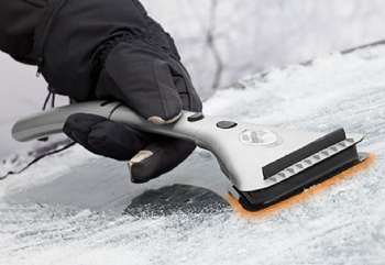 Extendable Car Ice Scraper With Led 12V Heating