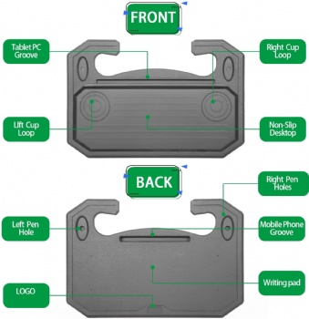 Car Food Tray