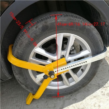 Wheel Lock Clamp Boot