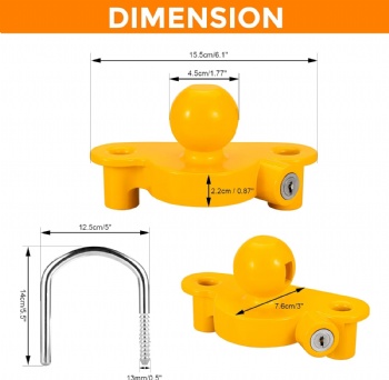 Car Trailer Lock
