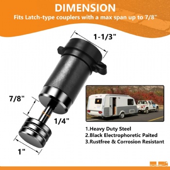 Car Trailer Hitch Lock