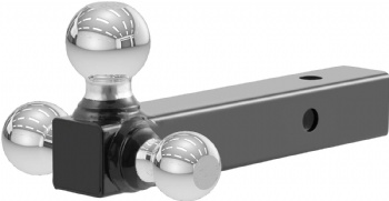 Trailer Hitch Extension With 3 Balls