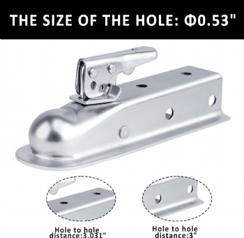 Trailer Couplers for 2” Ball