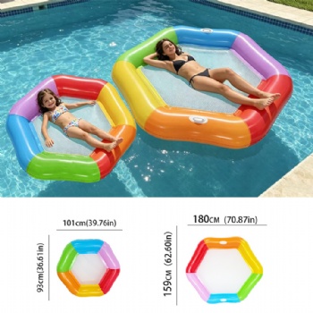 Inflatable Mesh Pool Float
