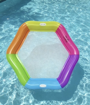 Inflatable Mesh Pool Float