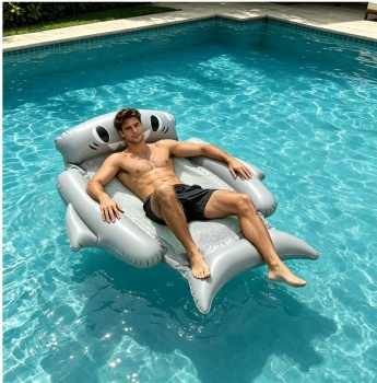 Shark Inflatable Pool Float