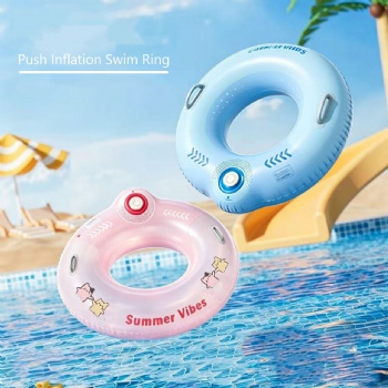 Push Inflation Swim Ring