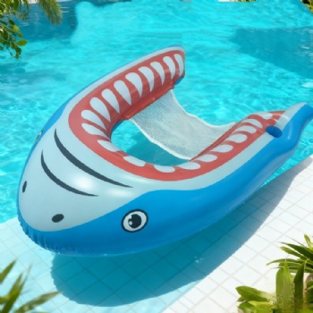 Shark Inflatable Pool Mesh Float
