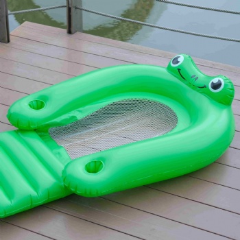 U Shape Inflatable Pool Mesh Lounger
