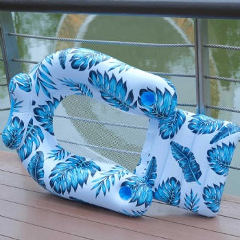 U Shape Inflatable Pool Mesh Lounger